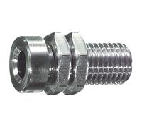 Boccola presa da pannello con foro passante per spine a banana 4mm