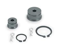 Boccola Selettore Cambio Compatibile Con Acura Per Rsx Per Type S 2002-2006 Boccole Per Cavi Cambio Corto Kit Adattatore Asta Selettrice Per Gruppo Terminale(Titanium)