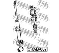 Boccola sospensione CRAB-007 FEBEST per CHRYSLER DODGE PLYMOUTH