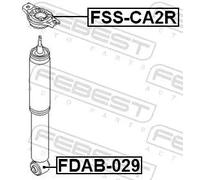 FEBEST FDAB-029 Boccola, ammortizzatore per FORD,FORD AUSTRALIA,VOLVO