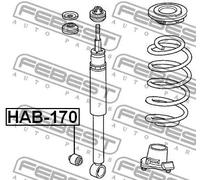 Boccola sospensione HAB-170 FEBEST per HONDA CIVIC IX CIVIC VIII Hatchback