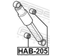 Boccola sospensione HAB-205 FEBEST per LEXUS IS II IS C