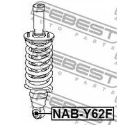 FEBEST NAB-Y62F Boccola, Ammortizzatore