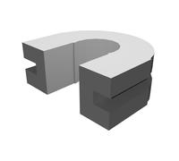 Boccola Supporto Molla per Lavatrice Hotpoint Ricambio Parte Stampata 3D