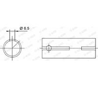 Boccola testa biella Semi 55-3567 SEMI GLYCO per AUDI VW SEAT ARO