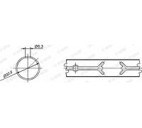 Boccola testa biella Semi 55-3635 SEMI GLYCO per MERCEDES-BENZ PUCH DAEWOO