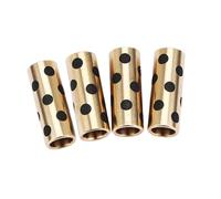 Boccole a manicotto in ottone senza olio Cuscinetti lubrificati per applicazioni alte temperature Boccole senza olio da 4 / set