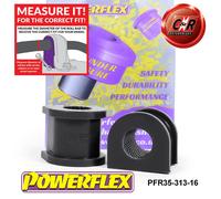 Boccole Barra Anti-Ribaltamento Posteriore Powerflex PFR35-313-16