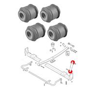 Boccole Degli Ammortizzatori Posteriori Per Citroen Jumper II (04.2006)