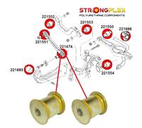 Boccole Dei Bracci Inferiori Posteriori Per AUDI A3, S3, TT