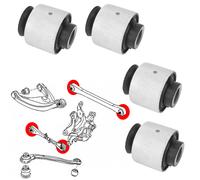 Boccole Dei Due Bracci Posteriori Per Peugeot 407, 508