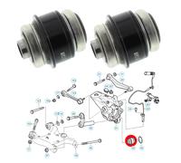 Boccole Dei Fuselli Posteriori Per BMW Serie 5 E39 E60 E61