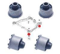 Boccole Del Berce Motore, Sottoscocca, Per Hyundai Accent