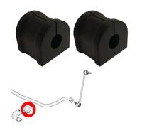 Boccole Della Barra Antirollio Anteriore Per BMW X3 E83 (Diam: 22,5Mm)