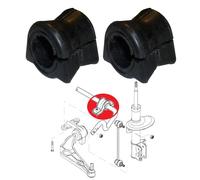 Boccole Della Barra Antirollio Anteriore Per Citroen C8, Jumpy