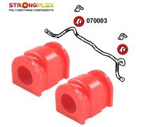 Boccole della barra antirollio anteriore per Ford Fiesta MK6 (2008-2012)