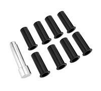 Boccole della cerniera della porta, 8pcs boccole in lega di alluminio cerniera perni boccole kit di riparazione modificato adatto per JKU 07-18 2 porta