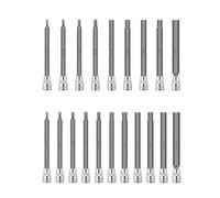 Boccole Esagonali Acciaio Resistente H3-H12 1/8-7/16 | A Sei Pans per Chiave A Shock Meccanica Garage Workshop Fabbrica Cantiere Navale Fienile Casa Riparazione Auto