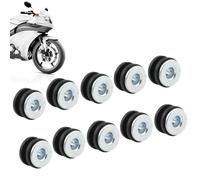 Boccole In Gomma Per Moto | Accessori di Sostituzione Occhielli in Gomma | Sostituzione di Separatori con Assorbimento d'Impatto per Carenature e Pannelli Moto