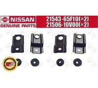 Boccole in gomma staffe radiatore originali Nissan 21543-65F10 x2 / 21506-10V...