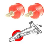 Boccole In Poliuretano Dei Due Bracci Posteriori Per Honda CRX (88-91)