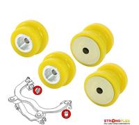 Boccole In Poliuretano Del Cradle Posteriore Per Audi A3 96-03 8L Quattro/S3