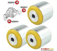 Boccole In Poliuretano Di Supporto Differenziale Posteriore Per Cayenne II 10-17