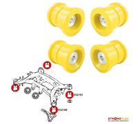 Boccole IN Poliuretano Sport Del Culla Posteriore per BMW X3 II 10-17 F25