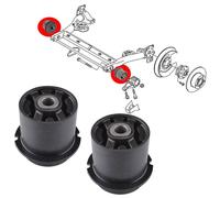 Boccola, trave asse TEDGUM 00726032 per AUDI A6 C5 (4B2) 2.0 2001-2005