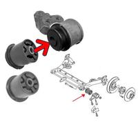 Boccole Per Assi Posteriori Audi A6 (C5, C6)