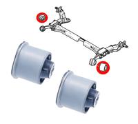 Boccole Per Assi Posteriori, Per Citroen C2, C3, Peugeot 1007