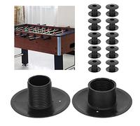 Boccole per biliardino da Tavolo, 10 Paia di aste per Cuscinetti da Calcio Balilla, di Ricambio per Libri Vecchi/rotti per Bambini Adulti per Interni/Esterni