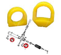 Boccole Per Cremagliera Dello Sterzo Per Opel Vectra B