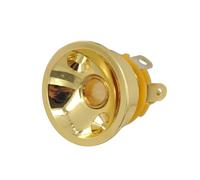 Boccole per strumenti per chitarre elettriche, jack per chitarra a canale singolo, struttura in metallo per presa rapida elettrica e basso