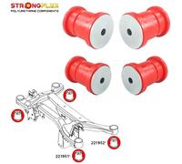 Boccole Poliuretano Del Culla Posteriore per Skoda Octavia superb 3T, 3V 4x4