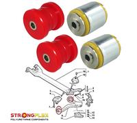 Boccole Poliuretano Della Due Braccio Sospensione Posteriore, per Alfa Romeo 166