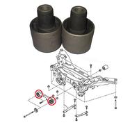 Boccole Supporto Differenziale Posteriore Per Renault Koleos, Captur, Duster