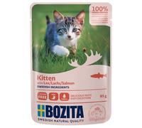 Bocconcini in salsa Bozita Kitten 12 x 85 g - Salmone