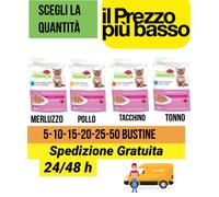 Bocconcini in Salsa Natural Trainer Kitten&Young vari gusti 85 gr per gattini
