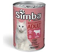 Bocconcini per gatto SIMBA gusti vari 400 gr x 24 pezzi MONGE