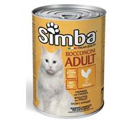 688879 Q.TA' 24 CIBO GATTO MONGE SIMBA 415 G BOCCONCINI TONNO