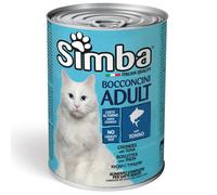 Bocconcini per gatto SIMBA gusti vari 400 gr x 24 pezzi MONGE