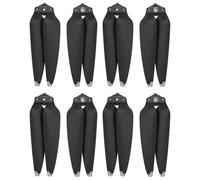 Bocguy 8 Pcs Eliche Air 3, Modello 8747F Eliche Air 3 Accessori Sostituzione Drone con Design a Rilascio Rapido, Basso Rumore & Stabile (Argento)