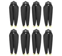 Bocguy 8 Pcs Eliche Air 3, Modello 8747F Eliche Air 3 Accessori Sostituzione Drone con Design a Rilascio Rapido, Basso Rumore & Stabile (Oro)
