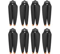 Bocguy 8 Pcs Eliche Air 3, Modello 8747F Eliche Air 3 Accessori Sostituzione Drone con Design a Rilascio Rapido, Basso Rumore & Stabile (Arancia)