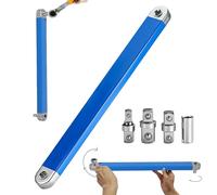 Bocguy Chiave di Estensione Offset, Pro Zero Offset Extension Wrench, Nuova Chiave di Estensione Offset con Adattatori, Square Drive Adapters per Aree Difficili da Raggiungere
