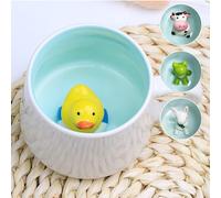 Bocguy Tazza 3D, tazza di anatra, simpatica tazza con animale, in ceramica, simpatica tazza 3D, divertente regalo per Natale, compleanno, anniversario (350 ml)