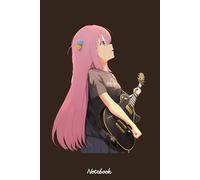 Bochi the Rock Notebook: Matte Finish Cover, Diary, 6x9 120 Pages, Planner, Lined College Ruled Paper, Journal