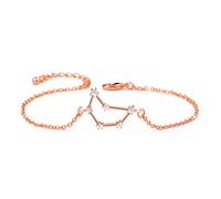 BOCHOI Constellations Rose Gold Capricorn Zodiac Sign Bracelet for Women Girls Bracelet Astrology Horoscope CZ Jewelry Gift for Mother Daughter BFF Birthday Adjustable Chain 6+2IN