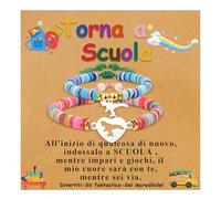 BOCHOI Regalo per Madre Figlia Figlio Bracciale Madre e Figlia Bracciale Mamma e Figlio Bracciali Dinosauro Regalo per Donna Ragazza Ragazzi Natale Ritorno a Scuola Regalo